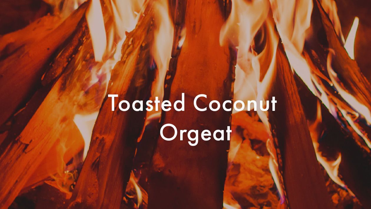 toasted coconut syrup recipe