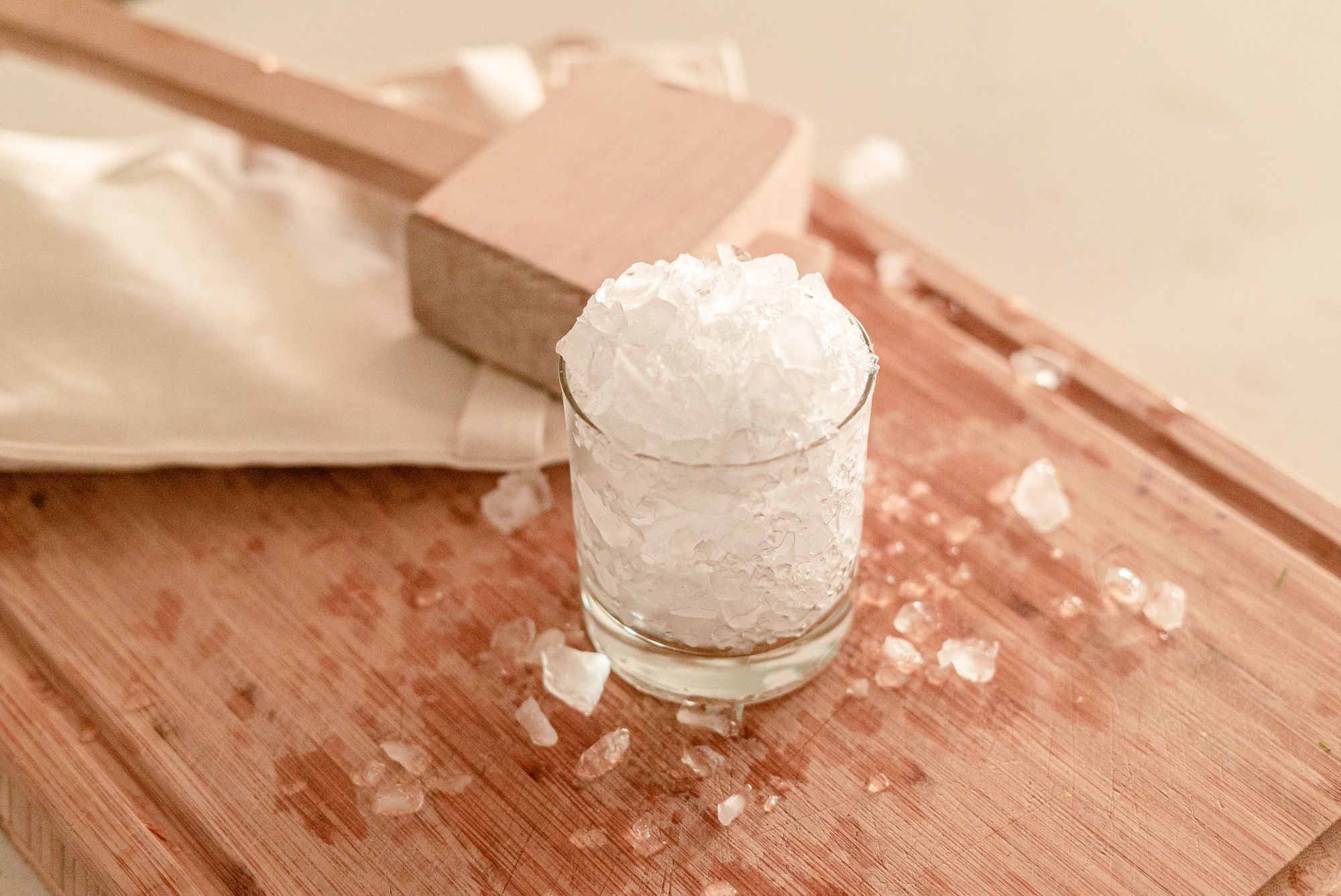How to Make Crushed Ice (For Drinks & More)